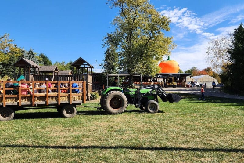Station Road Farm Market & Garden Center West Chester, Ohio 7 tractor ride event